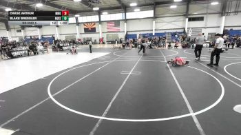 77 lbs Rr Rnd 5 - Chase Arthur, Mingus Mountain WC vs Blake Bressler, McKenzie River Mat Club