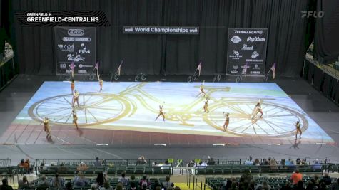 Greenfield-Central HS "Greenfield IN" at 2025 WGI Guard World Championships
