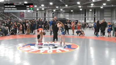 81 lbs 5th Place Match - Abigail Mahoney, COBRA ALL-STARS / Cobra Wrestling Systems LLC vs Amber Wilson, Potlatch Wrestling Club