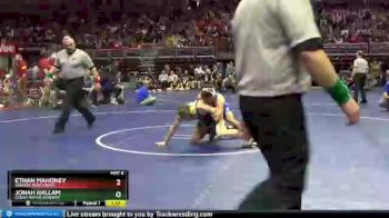 3 lbs Champ. Round 1 - Jonah Hallam, Cedar Rapids Kennedy vs Ethan Mahoney, Waukee Northwest