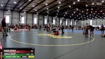 164 lbs Semis - R1 Wb - Amelia Soltis, Girls With Grit Blue vs Alexis Penley, Charlies Angels Black