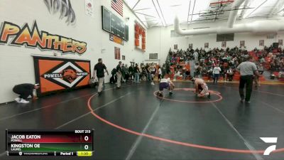 215A Round 3 - Kingston Oe, Laurel vs Jacob Eaton, Powell