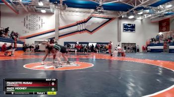 145 lbs Quarterfinal - Mady Mooney, Geneseo vs Francette Musau, Urbana (H.S.)