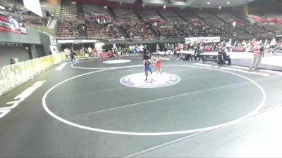 49-53 lbs 1st Place Match - Eva Alvarez vs Amia Lopez, Savage House Wrestling Club