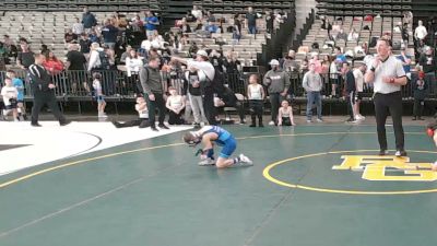 54-M2 lbs Semifinal - Cameron Kelly, Truman Rams vs Luca Simeone, Vougar Honor Wrestling