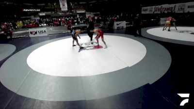 Quarters - Isaiah Gonzales, South Bakersfield High School Wrestling vs Christopher Arreola, Rough House Wrestling