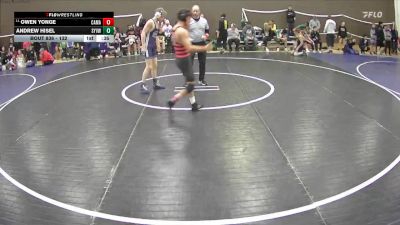 132 lbs Cons. Round 3 - Owen Yonge, Camas vs Andrew Hisel, Skyview