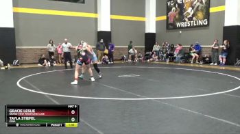 142 lbs Cons. Semi - Gracie Leslie, Grand View Wrestling Club vs Tayla Stiefel, Iowa