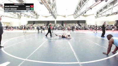 108-H lbs Quarterfinal - Adam Froehlich, AMERICAN MMA AND WRESTLING vs Brady Genard, Mat Assassins