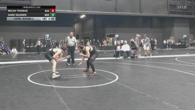 149 lbs Cons. Round 4 - Gabe Wagner, Morningside (Iowa) vs Micah Thomas, Benedictine College