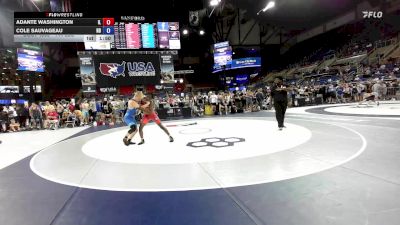 144 lbs Champ. Rd Of 64 - Adante Washington, IL vs Cole Sauvageau, ND