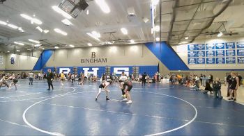 120 lbs Cons. Round 2 - Brooklyn Dodge, Soda Psycho Wrestling Club vs Calie Trush, Bear River Wrestling Club