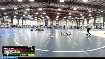 68 lbs Rd# 7- 10:45am Saturday Final Pool - Kaden Williamson, Iowa Black vs Knox Stamp, Mid-Atlantic AllStars