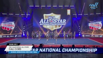 The California All Stars - San Marcos - Cali Coed [2025 L6 International Open Coed - Small Day 2] 2025 NCA All-Star National Championship