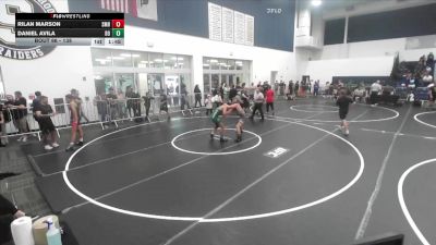 138 lbs Champ. Round 2 - Rilan Marson, San Marcos HS vs Daniel Avila, Brea Olinda