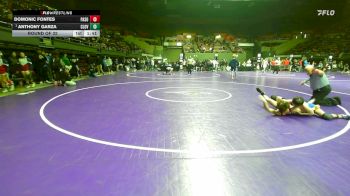 113 lbs Round Of 32 - Domonic Fontes, Paso Robles vs Anthony Garza, Clovis