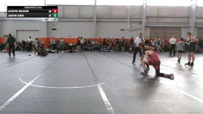 120 lbs Round 2 (6 Team) - Austin Wilson, Ohio Gold vs Justin Kirk, Killter Elite