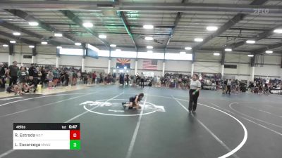 46 lbs Rr Rnd 1 - Robert Estrada, No Team vs Levi Escarcega, Manu WC