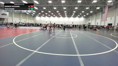 120 lbs Round Of 128 - Maddox McDaniel, AL vs Evan Baker, TX