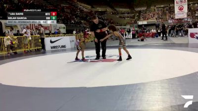 Intermediate Boys - 49 lbs 5th Place Match - Isaiah Meza vs Arian Cade, Pacific Edge Wrestling