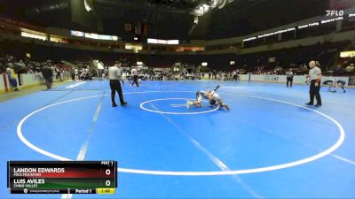 106 lbs 1st Place Match - Luis Aviles, Chino Valley vs Landon Edwards, Mica Mountain