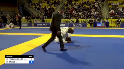 ROBERTO FRANCISCO JIMENEZ vs RAYRON GRACIE 2024 World Jiu-Jitsu IBJJF Championship