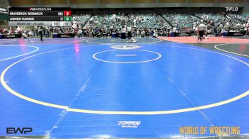 76 lbs Consi Of 8 #2 - Maverick Womack, Roundtree Wrestling Academy vs Asher Harris, Illinois Valley Youth Wrestling