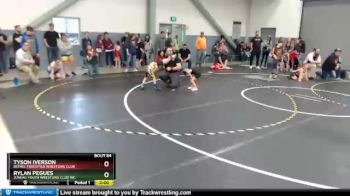 40 lbs Rr2 - Rylan Pegues, Juneau Youth Wrestling Club Inc. vs Tyson Iverson, BETHEL FREESTYLE WRESTLING CLUB