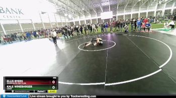 140 lbs Cons. Round 2 - Kale Winebarger, COWA vs Ellis Byers, Salem Elite Mat Club