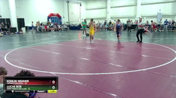 165 lbs Round 1 (10 Team) - Konlin Weaver, Camden Greasers vs Lucas Boe, Avon Wrestling Club