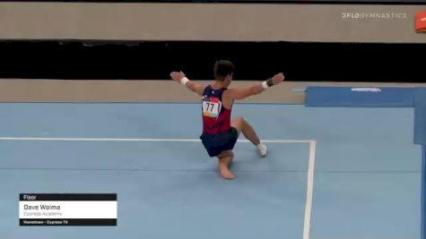 Dave Wolma - Floor, Cypress Academy - 2021 US Championships