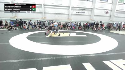 146 lbs Semifinal - Matthew Wasson, KY vs Michael Fischer, NC
