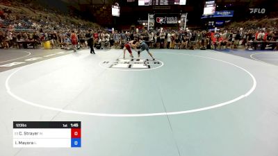 120 lbs Rnd Of 64 - Colin Strayer, IN vs Isaac Mayora, IL