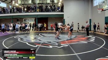 157 lbs Cons. Round 3 - Christian King, Christian Brothers Academy(NJ) vs Grady Gocke, Benedictine College Prep