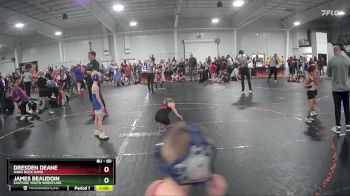 60 lbs Cons. Round 2 - James Beaudoin, Eastside Youth Wrestling vs Dresden Deane, Hard Rock Rams