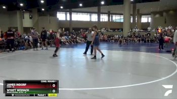 106 lbs Round 2 Champ & Wb (32 Team) - James Indorf, CIAW vs Wyatt Womack, BHWC/Duval Elite