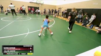 53 lbs Quarterfinal - Ilyass Gassab, Team Scorpion Wrestling Club vs Calvin Adams, Ascend Wrestling Academy