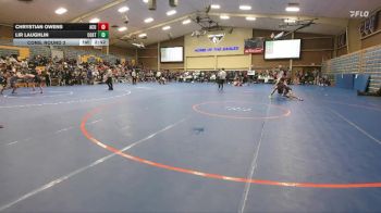 125 lbs Cons. Round 3 - Chrystian Owens, Arizona Christian University vs Lir Laughlin, Colorado State