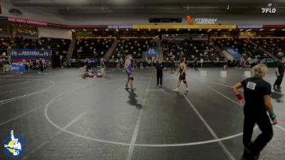 215 lbs Quarterfinal - Zach Wonderlin, Bondurant-Farrar vs Kane Willey, Iowa City, City High