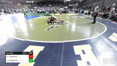 1A 144 lbs Cons. Round 3 - Adrian Patterson, Wapato vs Cal Fitzgerald, Blaine
