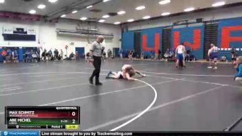 197 lbs Quarterfinal - Max Schmitz, Wisconsin-Platteville vs Abe Michel, Loras