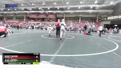 84 lbs Quarterfinal - Alex Lobdell, 3F Wrestling vs Wyatt Boyer, Victory