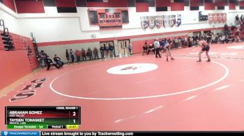 120 lbs Cons. Round 1 - Abraham Gomez, East Valley vs Tayden Tonasket, Medical Lake