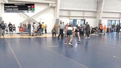 140 lbs Cons. Sub-quarters - Caleb Pollock, Middleton Wrestling Club vs Samuel Wood, Sanderson Wrestling Academy