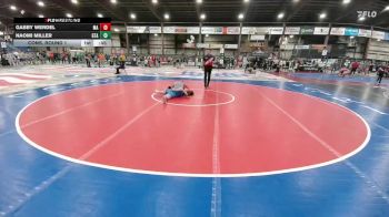 138 lbs Cons. Round 1 - Naomi Miller, Garlington Training Academy vs Gabby Werdel, Miller AAU