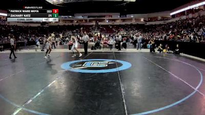 4A 145 lbs Cons. Semi - Patrick Ware Moya, Socorro vs Zachary Katz, St. Pius X