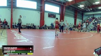 106 lbs Semis & Wb (16 Team) - Cooper Good, Northfield vs Holton Oldham, Alexandria Monroe