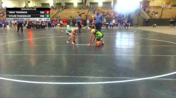 115 lbs Cons. Semi - Kyler Pasqualini, Williamson Co Wrestling Club vs Gray Thurman, Minion Training Center