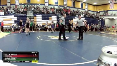 115 lbs. Champ. Round 1 - Jailyn Ebert, Ft. Zumwalt North vs Kellie Mcgee, Brentwood