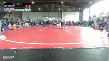 52 lbs Rr Rnd 1 - Levi Hughart, Raw Wrestling Club vs Ryker Green, Standfast